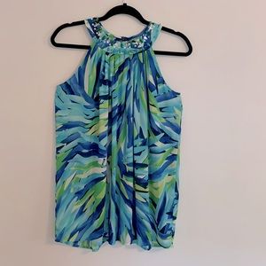 Adrienne Vittadini sleeveless blouse S/M